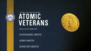 WebCast of the Atomic Veterans Commemorative Service Medal Ceremony
