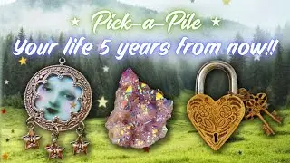 ✴ Your Life 5 Years From Now!! 🌈🌻🍀🪄 Pick a Card Tarot Reading ✴