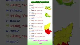 Kannada GK for Competitive Exams | KPSC FDA SDA PSI GK Quiz | Daily Govt Job Quiz