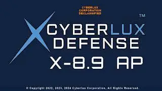 Cyberlux X-8.9 - UKR Armored Penetration Testing (Normal, Half, and Ultra Slow Motion)