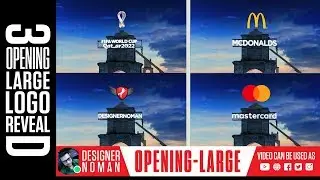 Opening large Logo Reveal | Intro video Logo Animation | (VIDEO NO: #108)