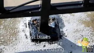 Balcony Deck Repair - Bug Central