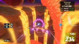 Magma Planet Time Trial S Rank (Sonic Speed) - Sonic Racing CrossWorlds