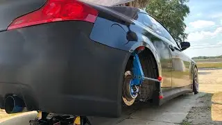 Fender Rolling the G35 and 20mm spacers Install