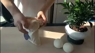 Wool Felt Dryer Balls - Speed Up Drying Time & Reduce Clothing Wrinkles Naturally