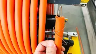 Export Africa 9-25mm la machine de gaine &eacute;lectrique/PE electrical hose production line+8615601566132