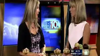 Lere' Robinson with Healthy Fall Treats