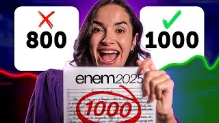 Reda&ccedil;&atilde;o ENEM: Como Sair dos 800+ e Conquistar a Nota 1000