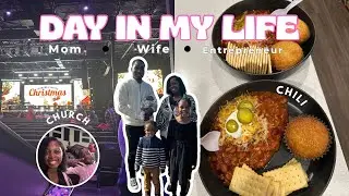 Day in my Life | Christmas Service + Family Vibes + Chili Recipe | Callme.Fran 