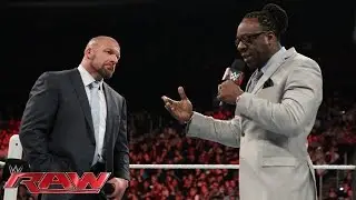 Triple H бросает вызов Букеру Ти: Raw, 2 марта 2015 г.
