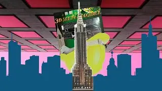 Chrysler Tower - 3D Metal Model Kits