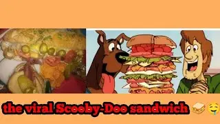 (MUKBANG) SCOOBY-DOOS VIRAL SANDWICH 🥪🤤