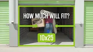 What Fits in a 10x25 Storage Unit?
