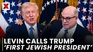 &lsquo;First Jewish President&rsquo;: Levin Praises Trump During White House Hanukkah | NewsX World