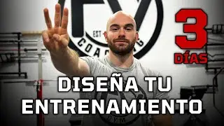 DISEÑA TU PROGRAMACIÓN DEL ENTRENAMIENTO PARA 