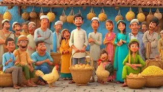 मुर्गे वाले चाचा | moral story | Hindi kahani story | baccho ki kahaniyan | Fairy tail in hindi 