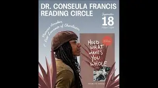 Dr. Conseula Francis Reading Circle with Marcus Amaker