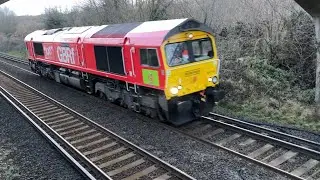 Class 66 | 66719 &lsquo;Michael Portillo&rsquo; | Light Engine | GB Railfreight