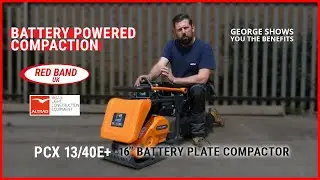 Altrad Belle PCX 13/40E+ Battery Plate Compactor Review | Red Band