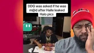 DDG MAD after Halle stylist post Halo🥴 REACTION!!