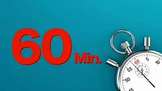 Stopwatch ∥ 60 Minute Count Up
