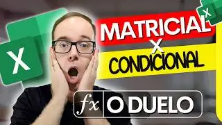 ⚠️  APRENDA F&oacute;rmula MATRICIAL no Excel