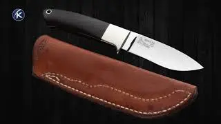 Bob Loveless Custom Knife Double Nude Logo Extended Bolster Micarta Drop Point Hunter CPM-154