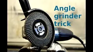 Angle grinder trick - how to get more from your flap discs