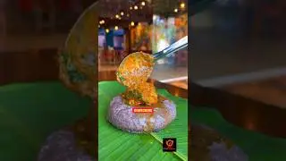 🔥Hot Ragi Mudde with Pepper Chicken 🤤 HSR Layout Bangalore #healthy #foodie #shorts #briyani