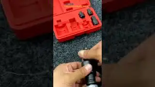 Belt Tensioner Tool Mastery 🏋️ #BeltTools #EfficientMechanics #MechanicTips