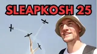 Sleapkosh 2025 Highlights: Vlog, Aircraft Movements and Airshow Action!