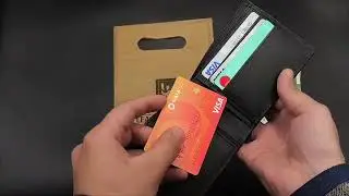 W-112 cow leather wallet