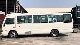 Toyota Coaster 30 Seater Bus Rental in Dubai | Small Bus For Rent | Minibus Hire in UAE