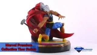 Marvel Premier Collection Thor Resin Statue 360 + Packaging