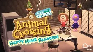 Queenie's Contrast Courtyard // Animal Crossing New Horizons Speed Build
