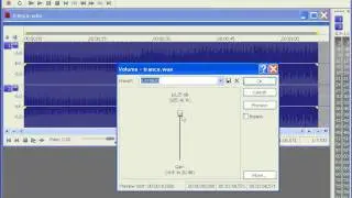 Изменение громкости звука в Sound Forge Pro 10 Часть 1 (17/46)