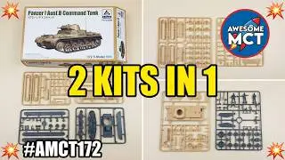 🪖💥1/72 scale WW2 tank model kit review 💥 German Panzer I Command Tank🔥S-Models Panzerbefehlswagen 🔥🪖