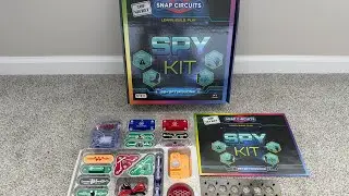 Super Cool Toy Spy Kit that Doubles as STEM Learning! Overview of New @snapcircuits Set!