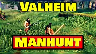 Valheim Manhunt - Powerful Viking Vs. 1 Hunter