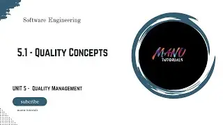 5.1 - Quality Concept in software engineering