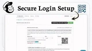 How to Create an Authenticator QR Code in mailchimp