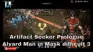 Artifact Seeker Prologue - Alvard Man in Mask difficult 3 #artifactseekerprologue #steamgame