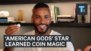 How The Star Of 'American Gods' Learned Coin Magic For The Show