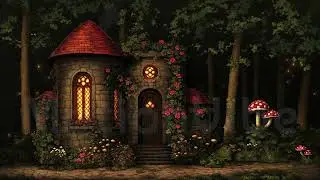 Fairy Tale Night, Magic House, Firefly Cottage, Glowshroom Retreat, Hobbit House