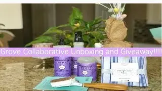 Grove Collaborative Unboxing and Giveaway!!!!!!...Mrs.Meyer&rsquo;s Sinkside Set!!!(Giveaway closed)
