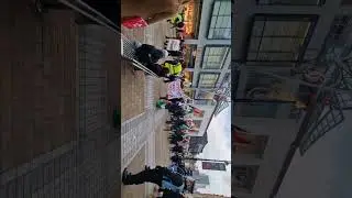CRAZY PRO PALESTINE MARCHERS BLOCK TRAFFIC IN LEEDS CITY CENTRE. MEGA MAGA #protectwomenandchildren