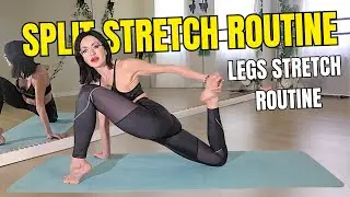 Split Stretch Routine for Insane Flexibility! Deep Leg Opening Flow! 4K