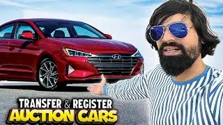 Transfer and Register Auction Cars in UAE | Auction ki Car Sale Kari Transfer or Register Bhi Karlia