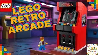LEGO Arcade Machine Part 1 &ndash; The Details Are Insane!