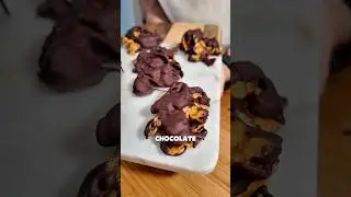 ROQUITAS SALUDABLES DE CORNFLAKES CON CHOCOLATE 🍫#postressaludables #snacksaludables #recetafacil